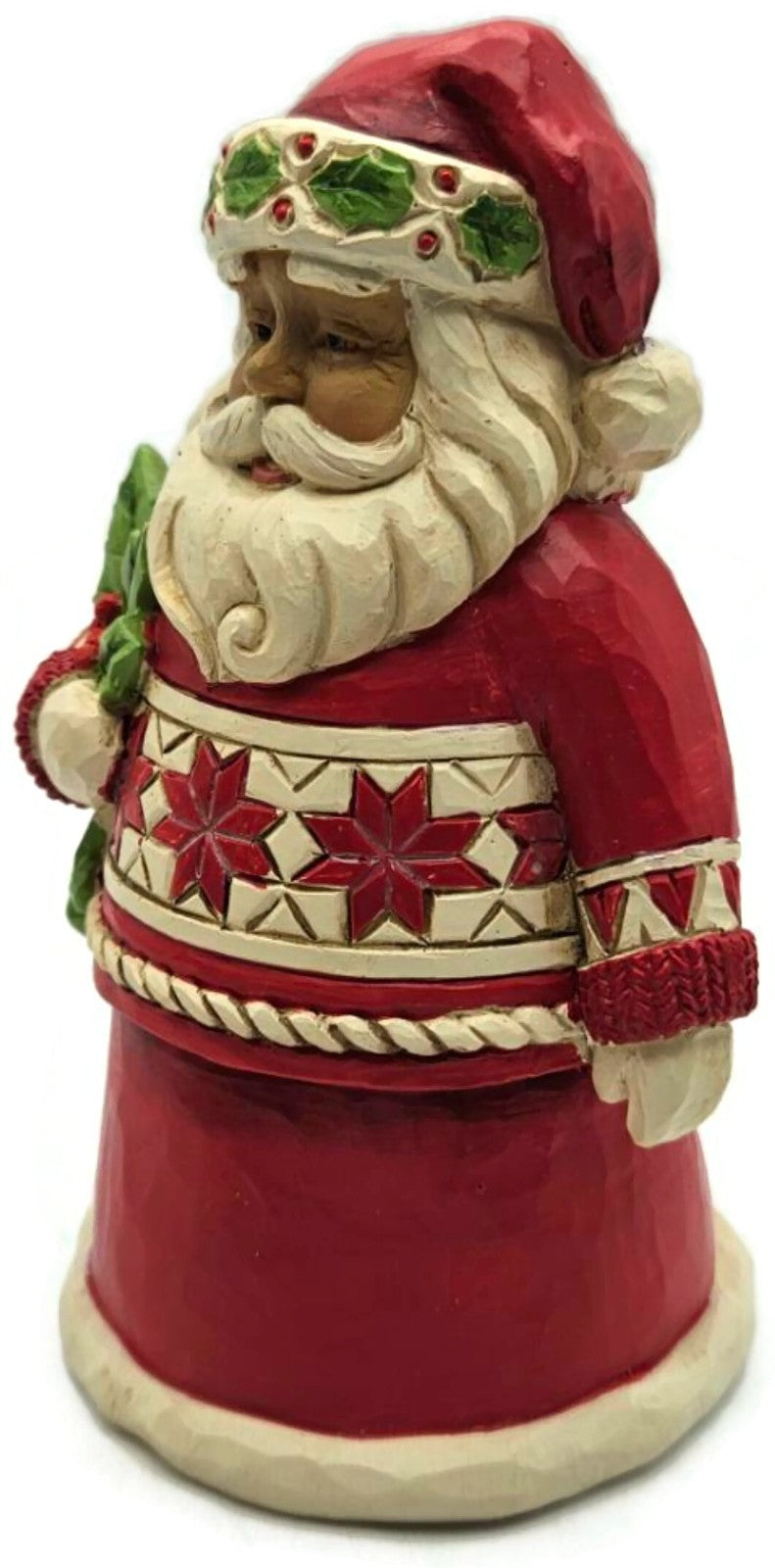 Jim Shore Holly Berry Noel Nordic Noel Santa Figurine NIB 60170471