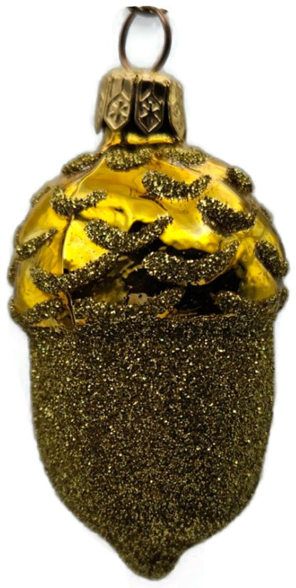 Patricia Breen Walk in the Woods Acorn Gold Fall Christmas Tree Ornament 96515