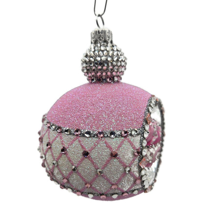 Patricia Breen Anniversary Reflector Pink Chameleon Christmas Ornament CATZ 38882