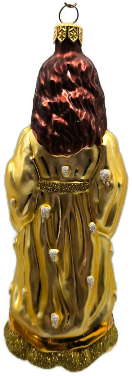 Patricia Breen Saint Appolonia Gold Glass Dentist Patron Christmas Ornament 97352