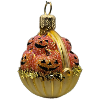 Patricia Breen Halloween Pumpkin Basket Jack O Lantern Christmas Ornament 22539