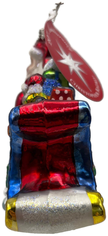 Christopher Radko Nordic Rider Santa 20th Anniversary Ornament 2005 101118710