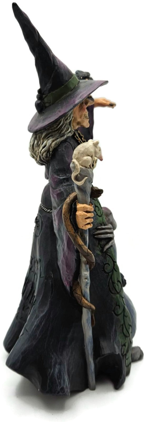 Jim Shore Something Wicked's on the Way Witch Graveyard Scene Halloween Figurine2