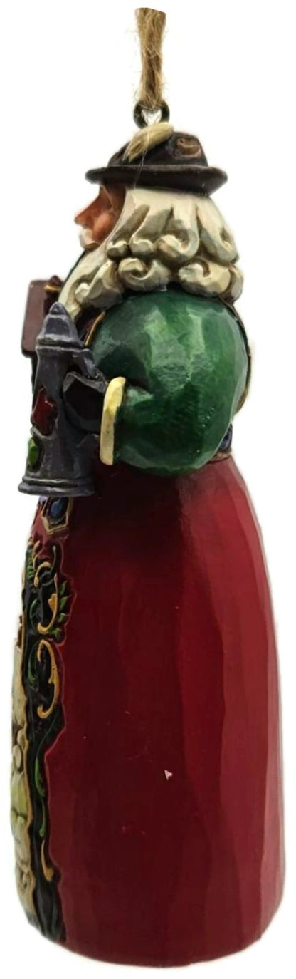 Jim Shore Heartwood Creek German Santa Claus Enesco Christmas Hanging Ornament8