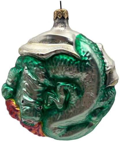 Patricia Breen St George and the Dragon Blonde Fine Art Christmas Ornament 95464