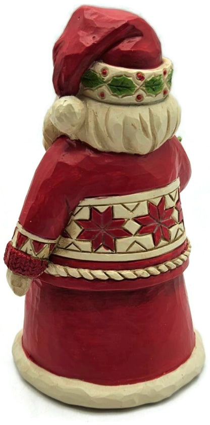 Jim Shore Holly Berry Noel Nordic Noel Santa Figurine NIB 60170473