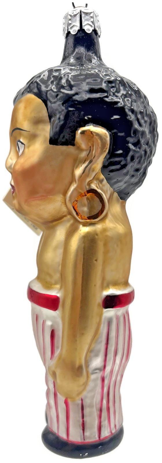 Christopher Radko 1991 Jemima's Child Striped Pants Glass Ornament 91 111 03