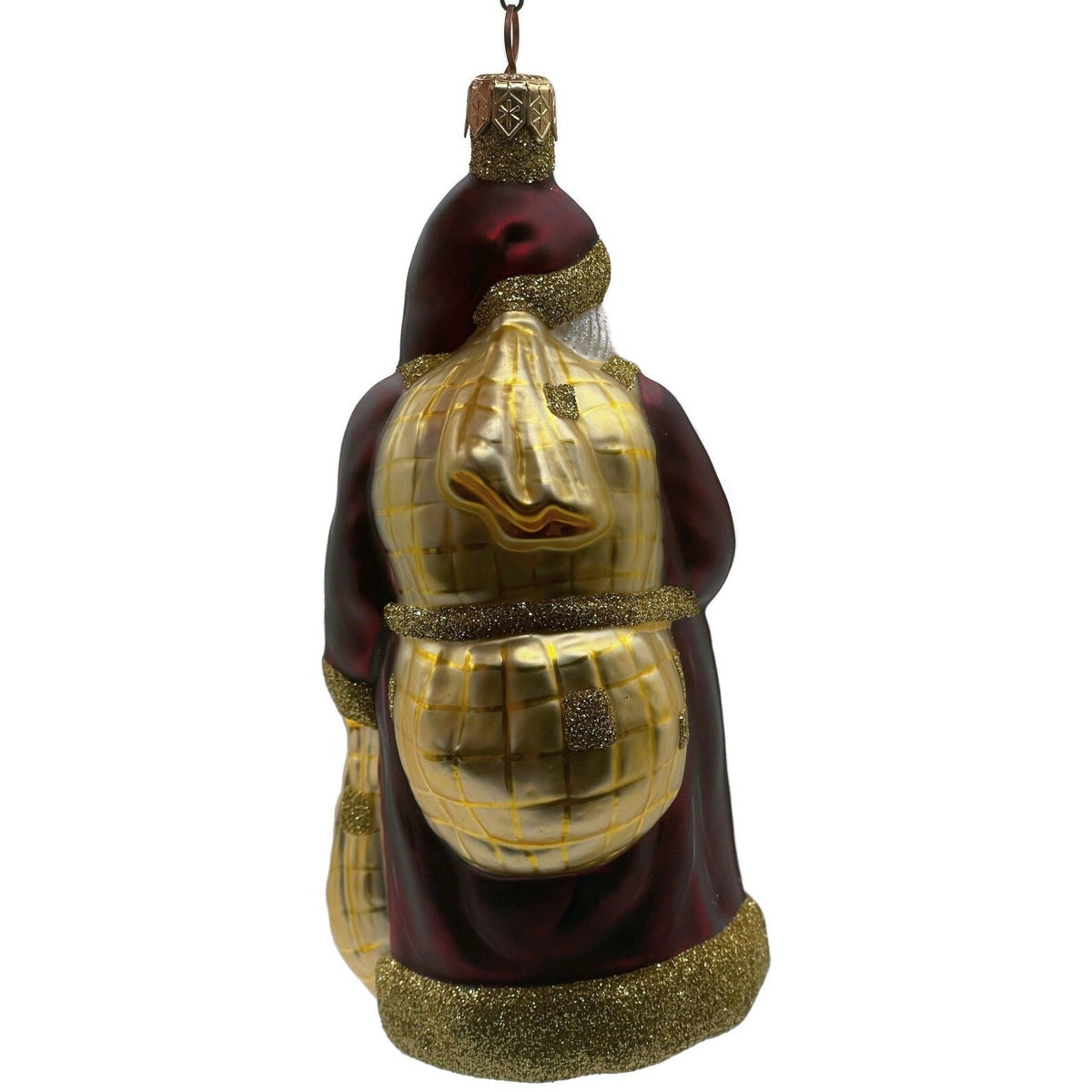 Patricia Breen Laden With Love Bordeaux Green Mittens Christmas Ornament 982610