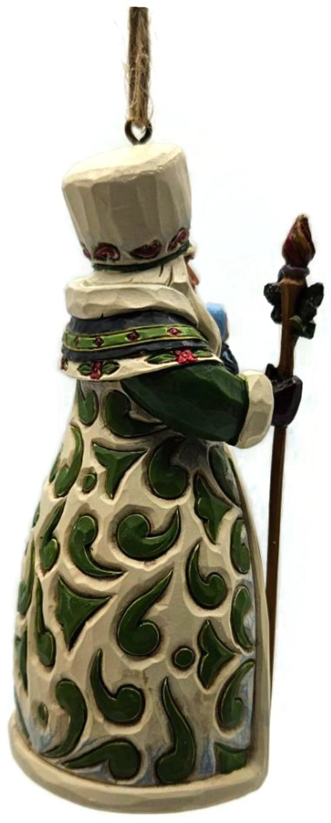 Jim Shore Heartwood Creek Russian Santa St Basil's Cathedral Christmas Ornament6
