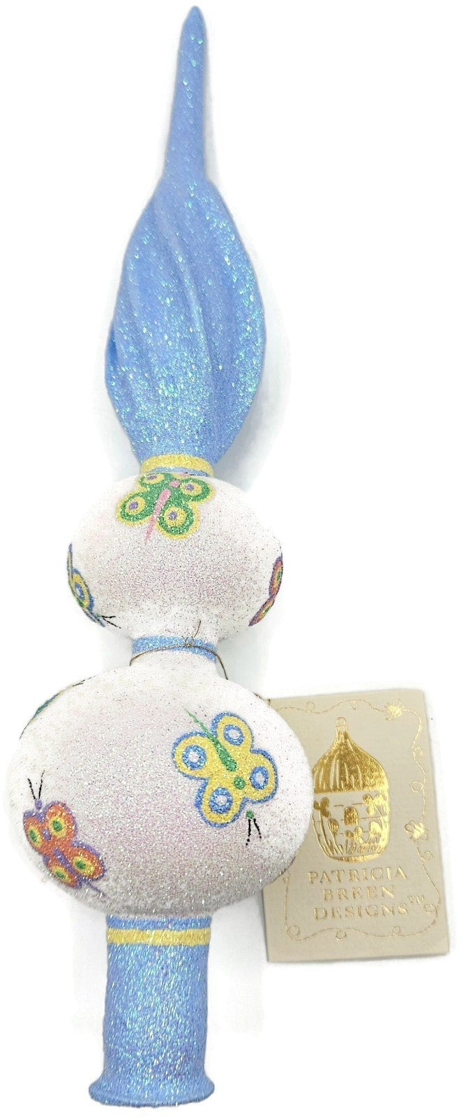 Patricia Breen Miniature Butterfly Finial Spring Christmas Tree Topper 9900WA5