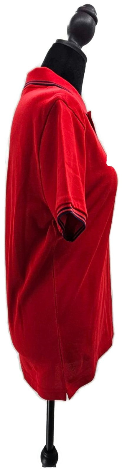 Moncler Maglia Polo Manica Corta Red Men's Size S NWT F10918A70600 845567