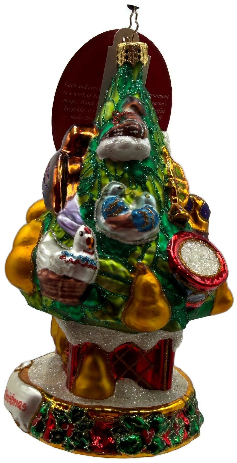 Christopher Radko My True Love Give To Me Christmas Tree Decor Ornament 10209034