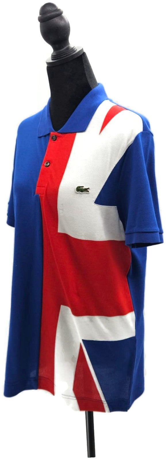 Lacoste 2012 Flag Collection Great Britain Union Jack Men's Polo Shirt XS NWT1