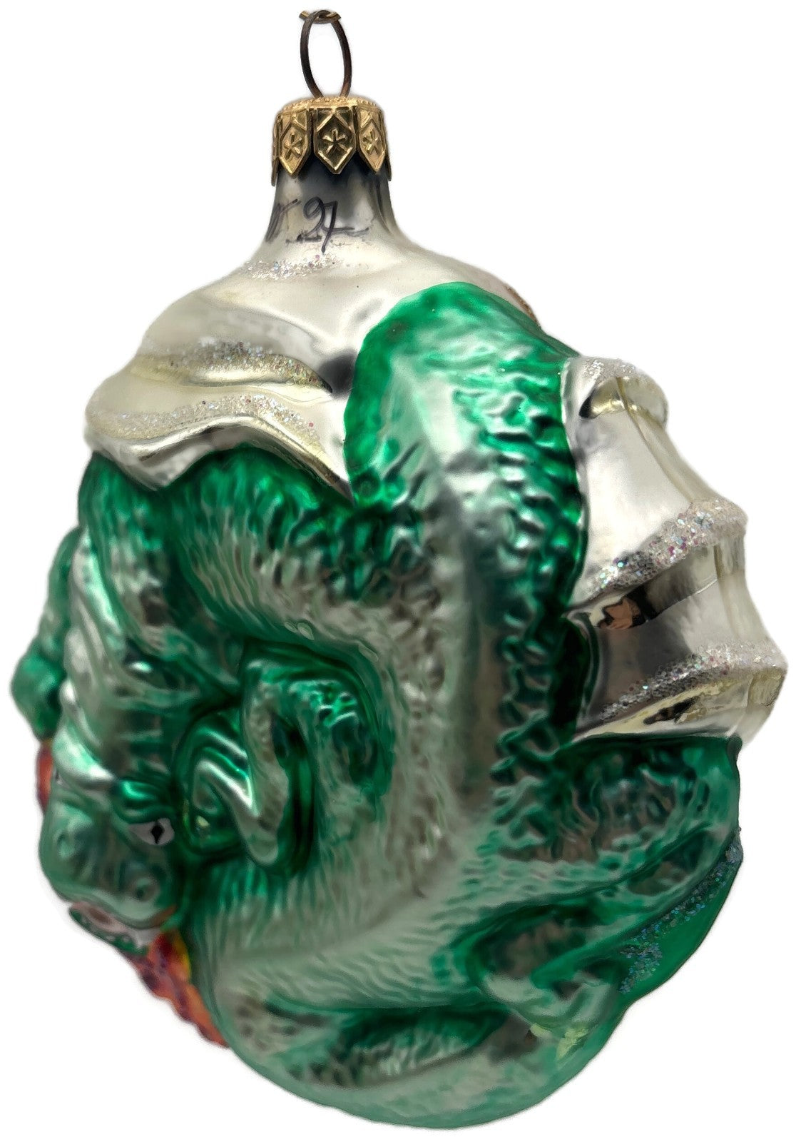 Patricia Breen St George and the Dragon Blonde Fine Art Christmas Ornament 95463