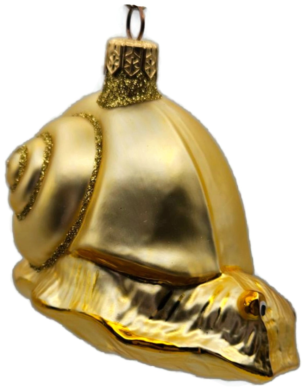 Patricia Breen Escargot Gold Matte Snail Nautical Summer Christmas Ornament 97129