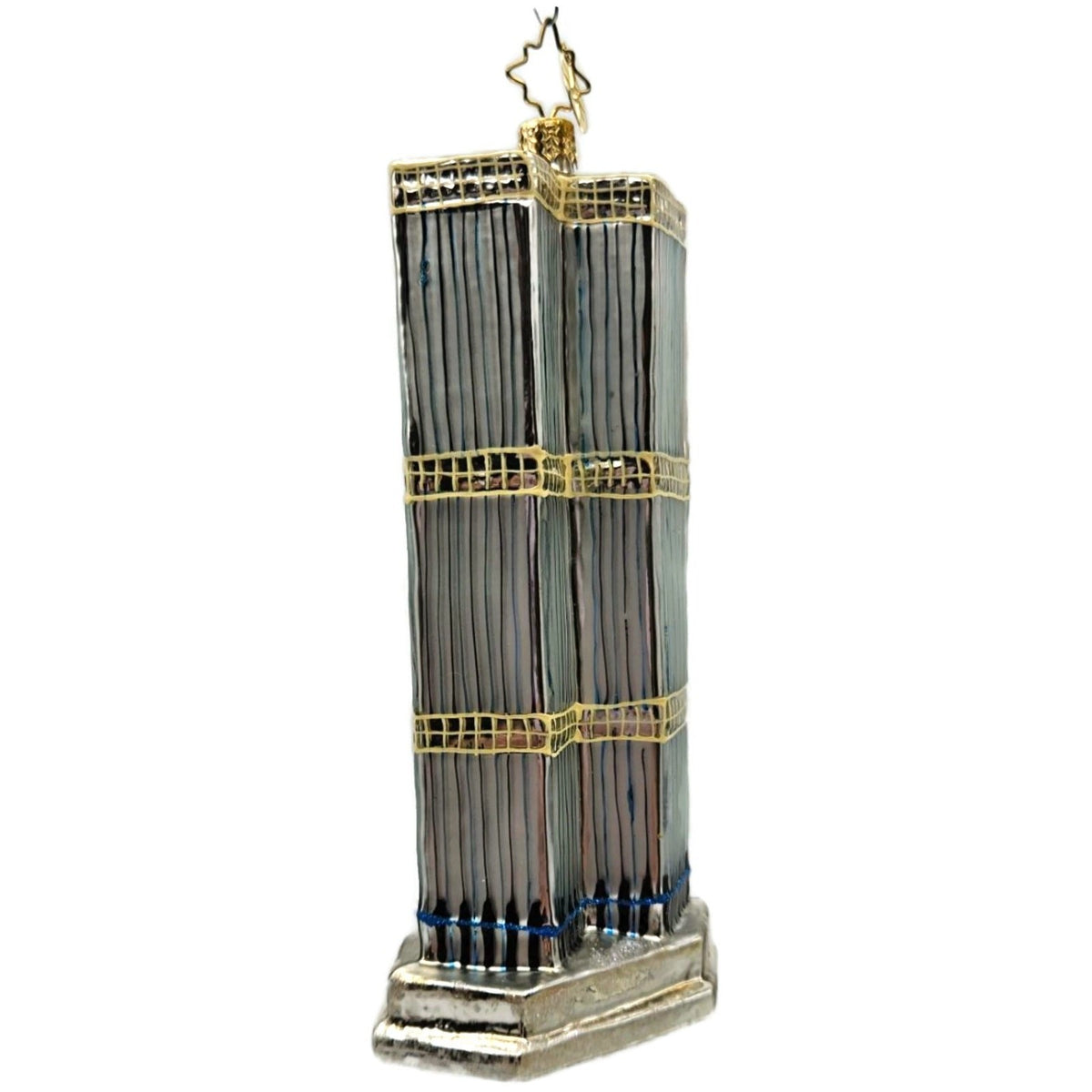 Christopher Radko Heroes All Twin Towers 9/11 NYC Patriotic Ornament 01 1099 08