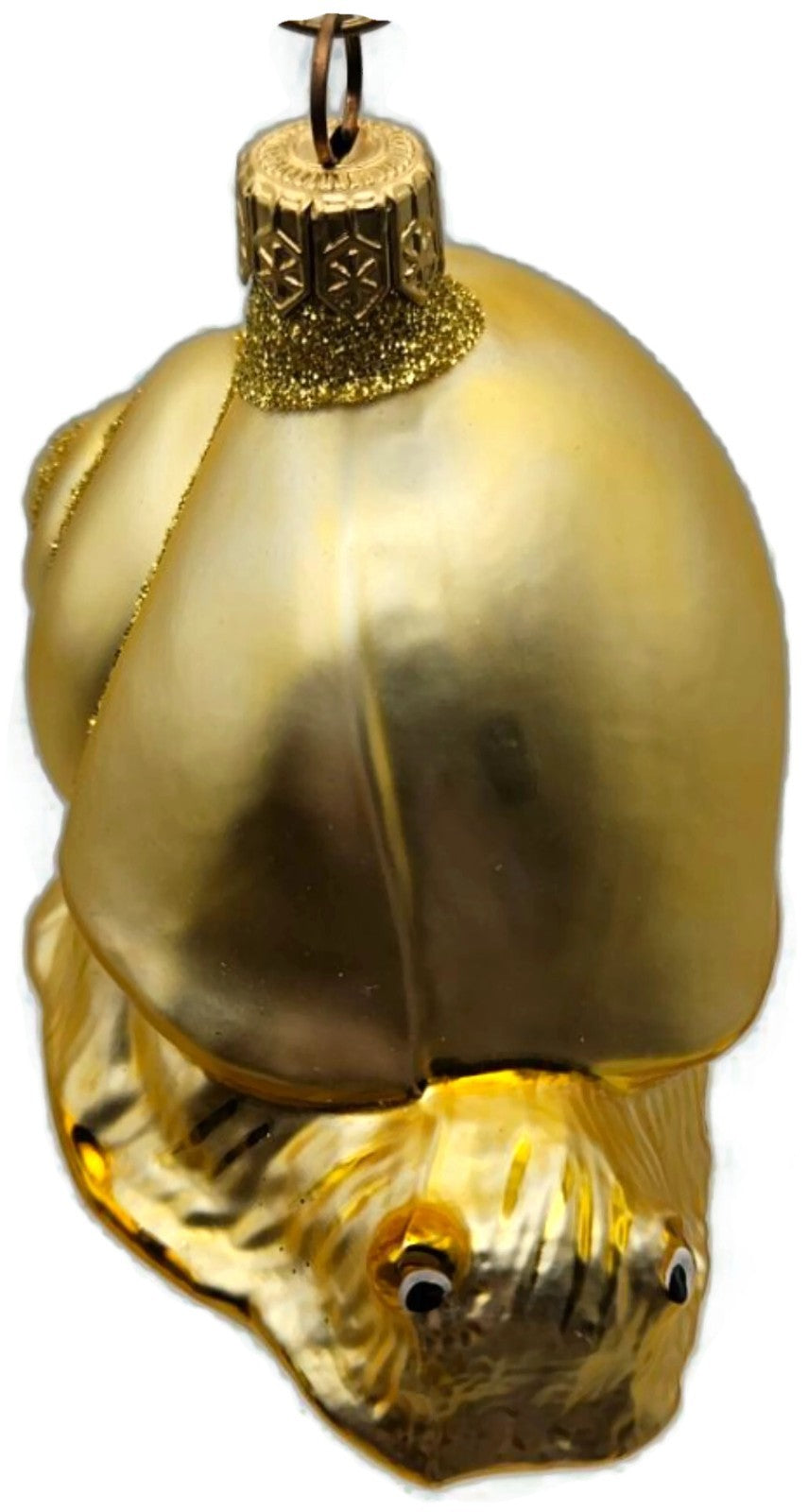 Patricia Breen Escargot Gold Matte Snail Nautical Summer Christmas Ornament 97127