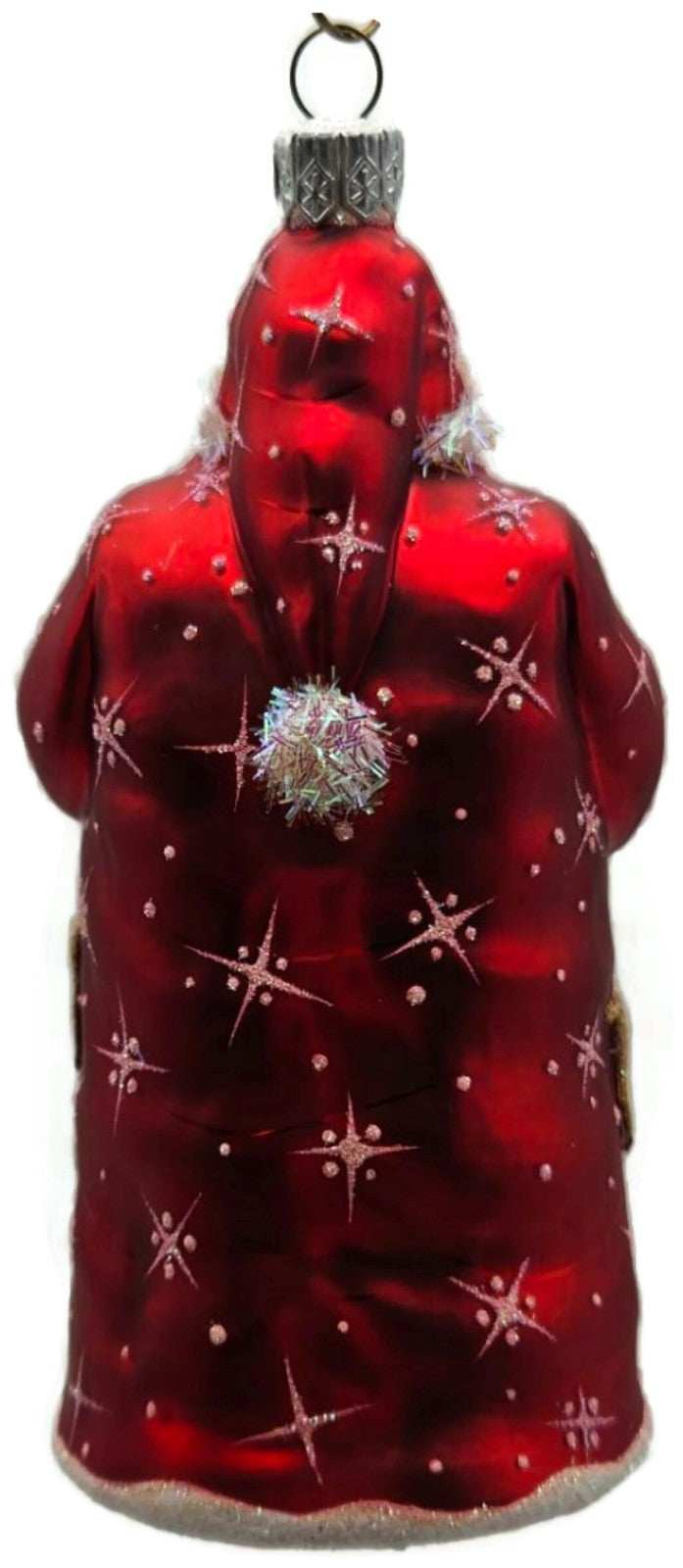 Patricia Breen Everyone Can Lead Red Santa Reindeer Christmas Ornament 26098
