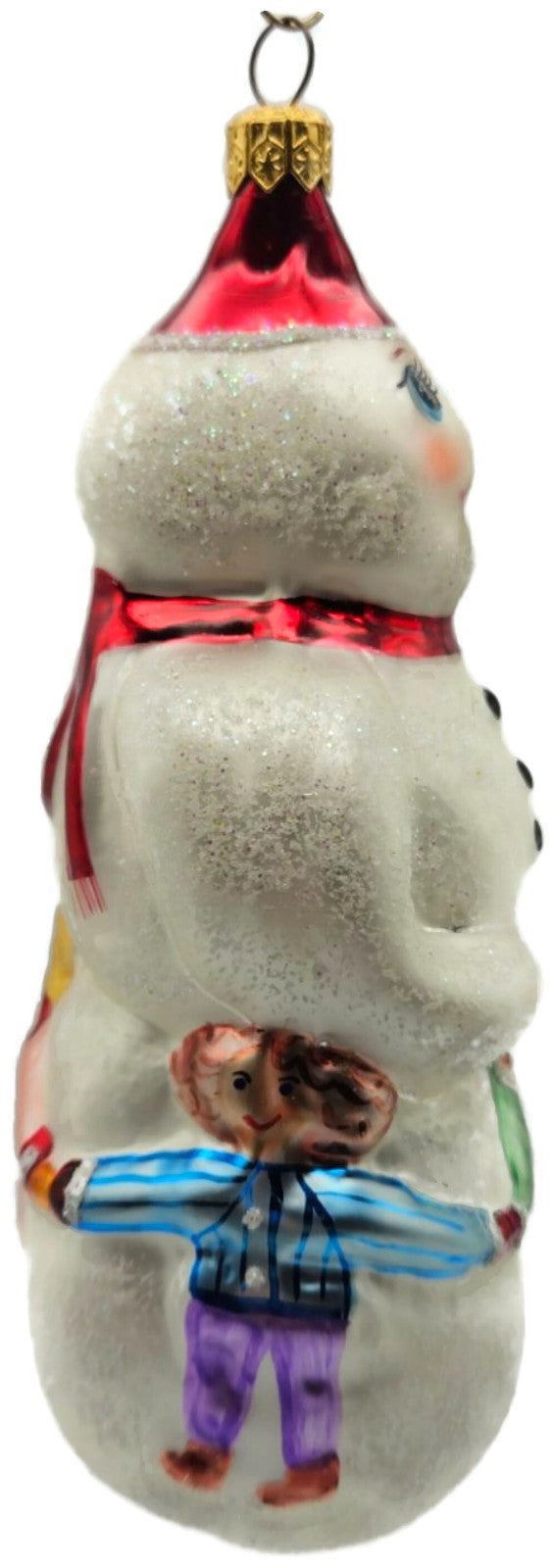 Christopher Radko Snow Dancing Snowman Children Christmas Ornament 94-091-03