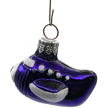 Patricia Breen Manhattan Ape Pearl Purple Plane 2 Part Christmas Ornament 982814