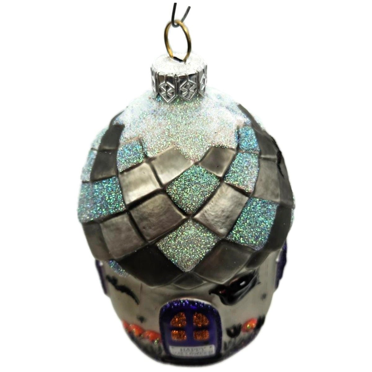 Patricia Breen Spring Acorn House Platinum Pumpkins Halloween Ornament 97462