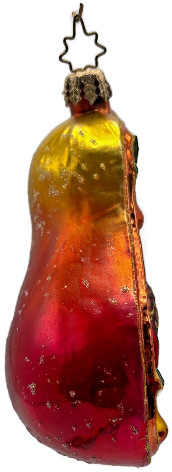 Christopher Radko Partial To Pears Bird Pear Glass Christmas Ornament 10127392