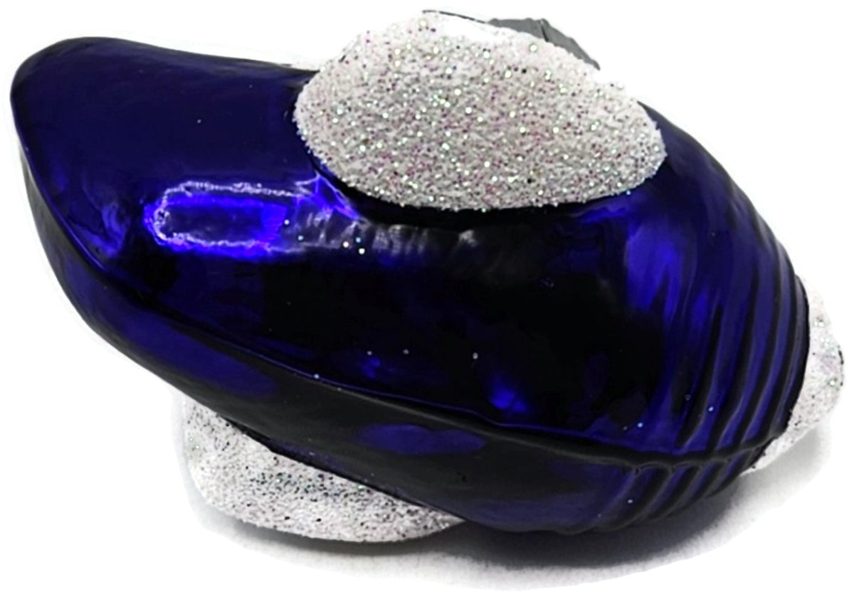 Patricia Breen Miniature Spruce Goose Purple Plane Christmas Ornament 2100CO9