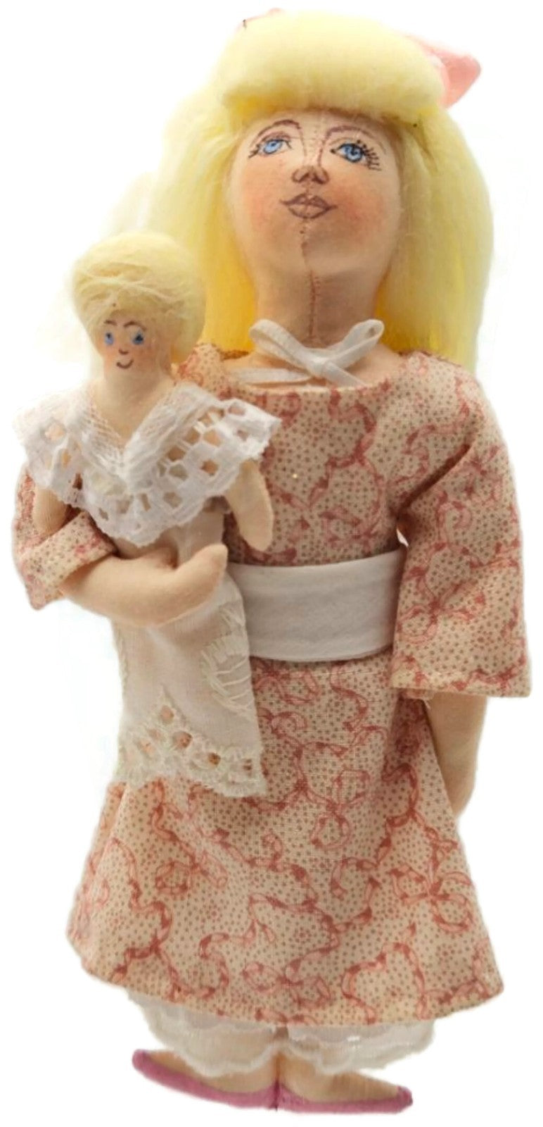 Gladys Boalt Clara Stahlbaum Nutcracker Doll Handmade Christmas Ornament USA0