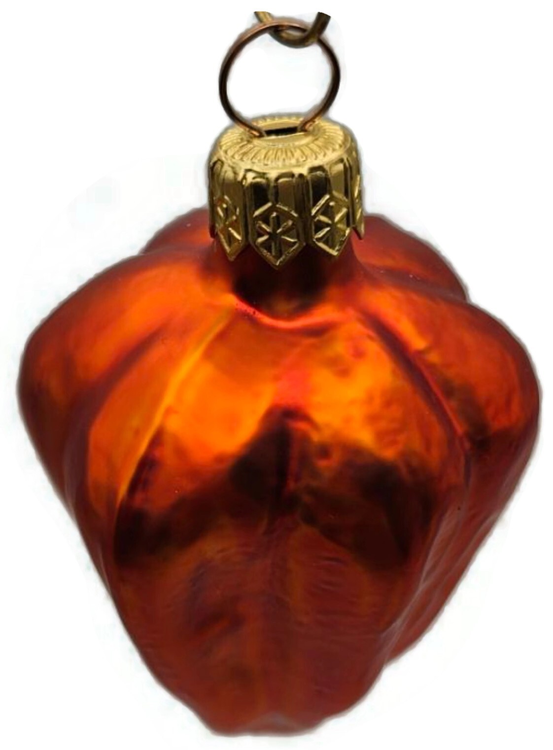 Patricia Breen Walk in the Woods Chinese Lantern Orange Fall Ornament 96518