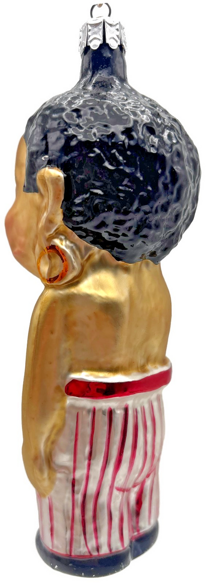 Christopher Radko 1991 Jemima's Child Striped Pants Glass Ornament 91 111 04