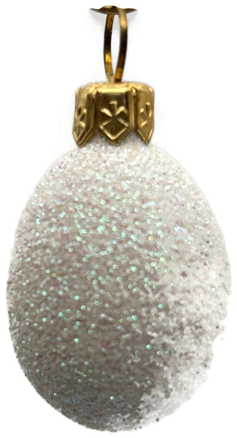 Patricia Breen 2009 Miniature Egg Jeweled Daisy Pink Easter Ornament 29225