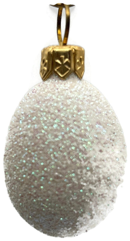Patricia Breen 2009 Miniature Egg Jeweled Daisy Pink Easter Ornament 29225