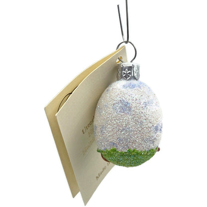 Patricia Breen Miniature Egg Surprise Betrothal Bunny Glass Easter Ornament 31386