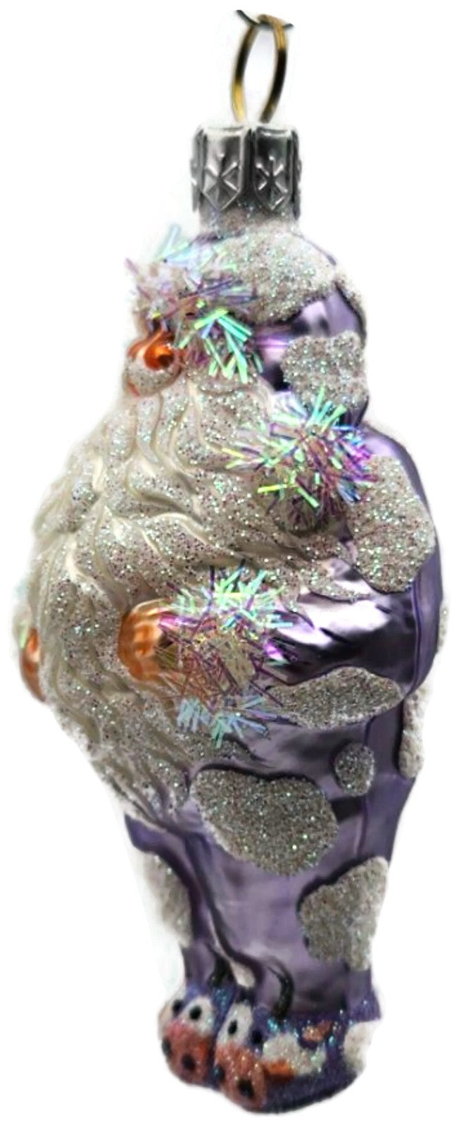 Patricia Breen Good Night Henry Cow Purple Santa Christmas Ornament 2615GIFT7