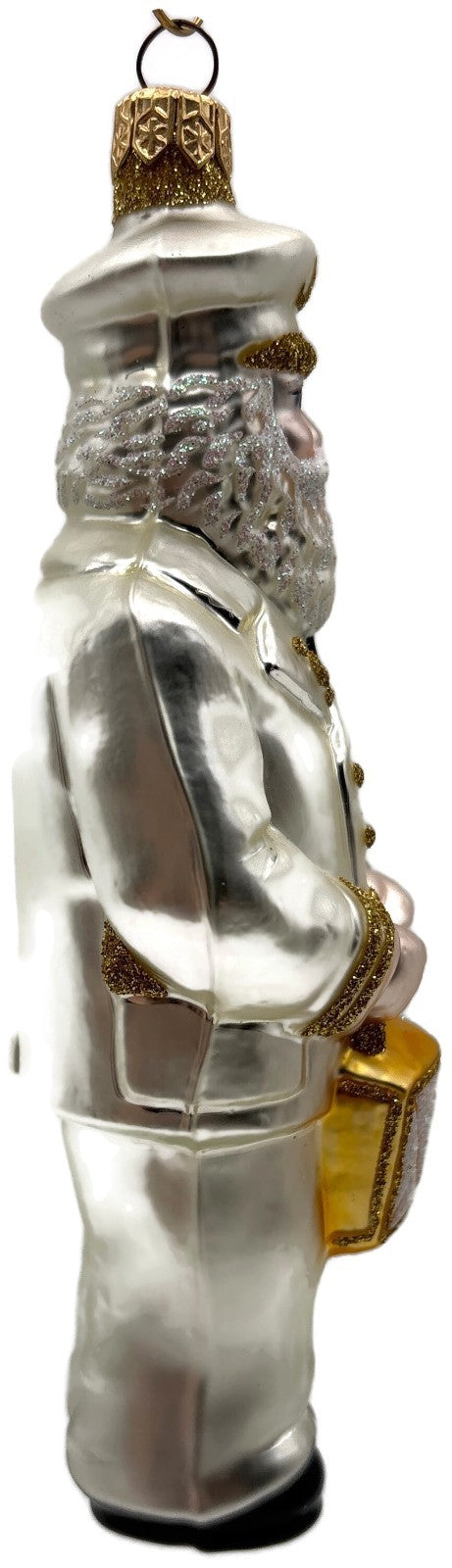 Patricia Breen Lighthouse Keeper Pearl Nautical Glass Christmas Ornament 9700MIL2