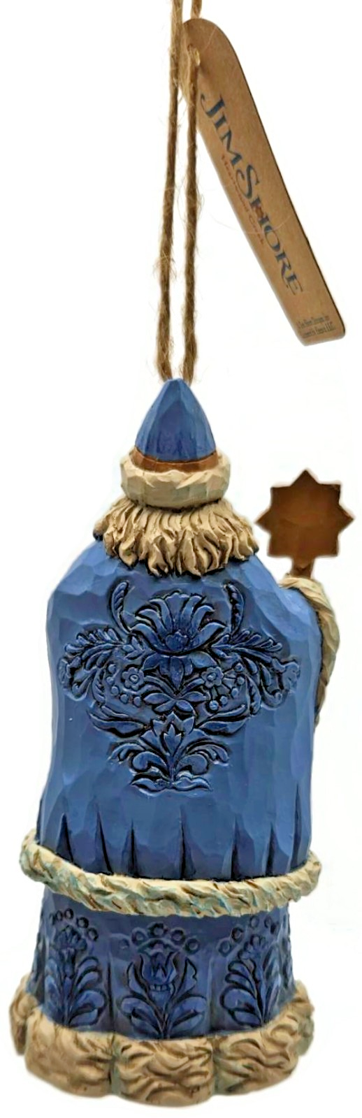 Jim Shore Heartwood Creek Ukrainian Santa Claus Resin Enesco Christmas Ornament5