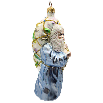 Patricia Breen Saint Peter Fisher of Men Blue Santa Christmas Ornament 97391
