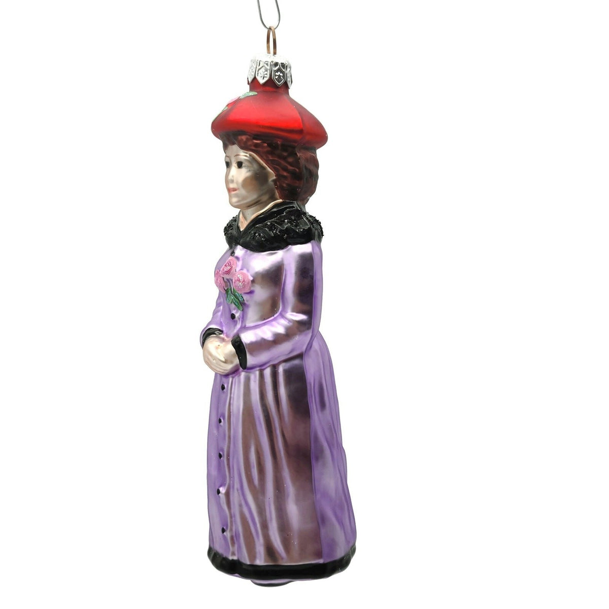 Patricia Breen Esme Pierre Auguste Renoir Purple Christmas Tree Ornament 9700AIC2