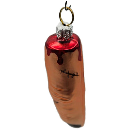 Patricia Breen Halloween Franks Finger Flesh Glass Christmas Tree Ornament 26102