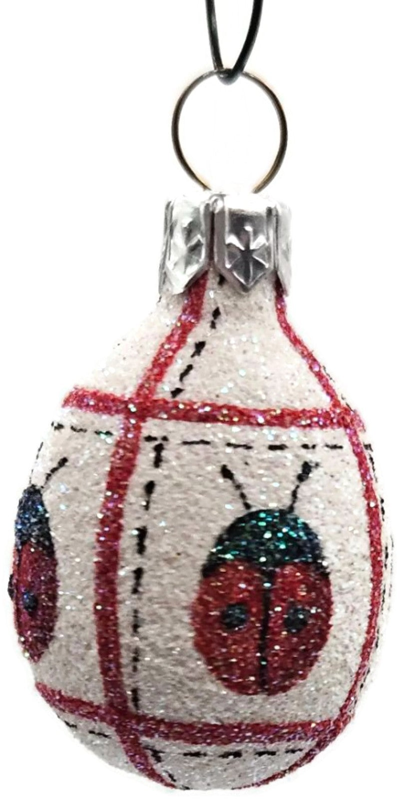 Patricia Breen Miniature Egg Ladybug Ladybug Easter Christmas Tree Ornament 25317