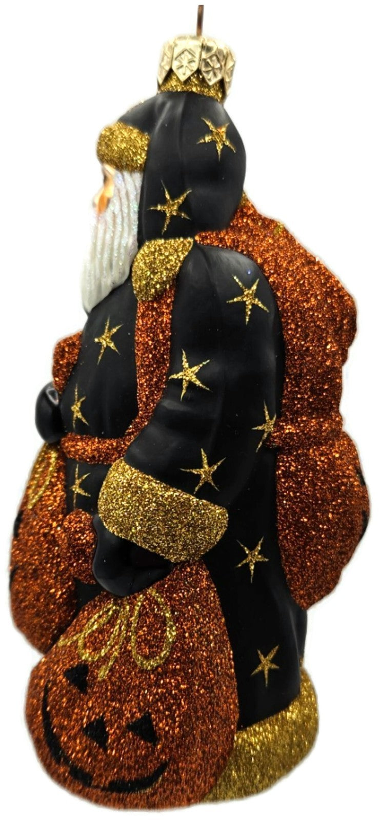 Patricia Breen Laden With Love Black Orange Pumpkin Halloween Ornament 98262