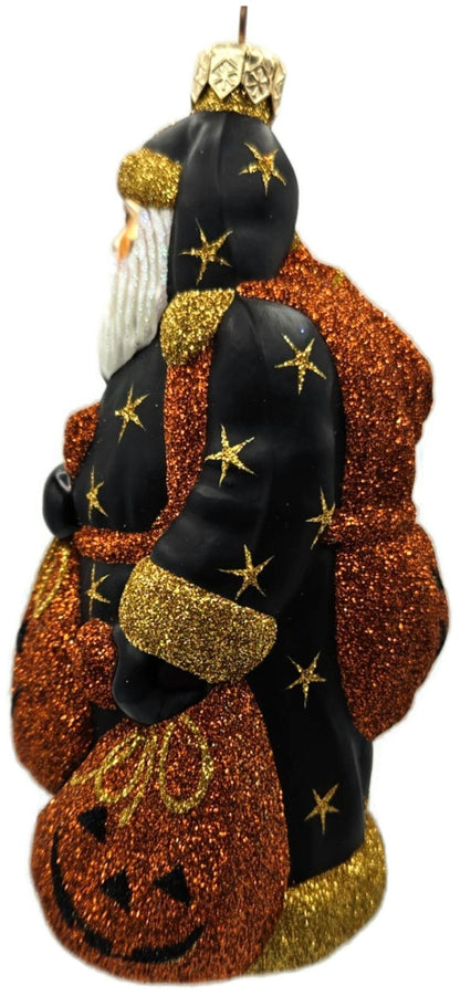Patricia Breen Laden With Love Black Orange Pumpkin Halloween Ornament 98262