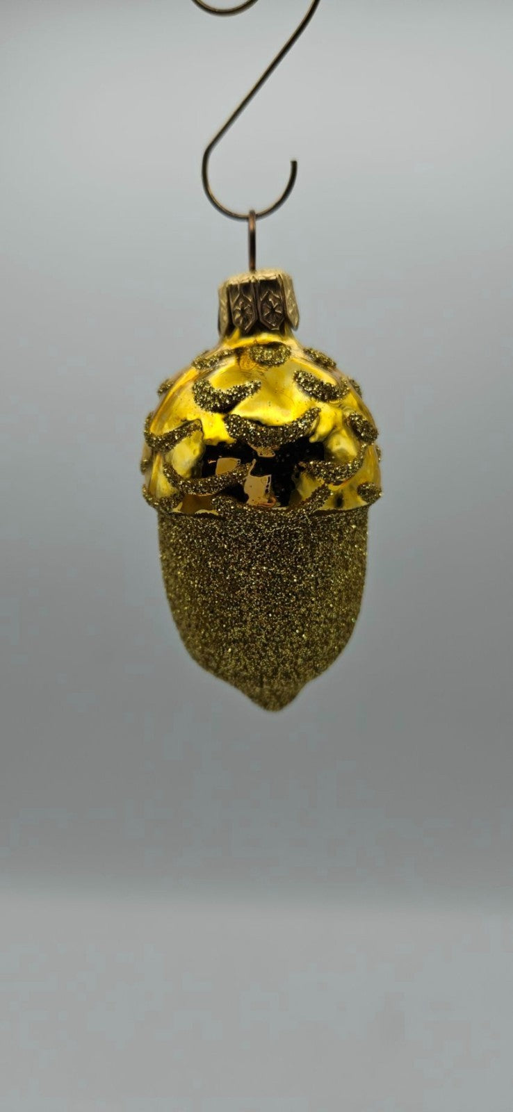 Patricia Breen Walk in the Woods Acorn Gold Fall Christmas Tree Ornament 965110