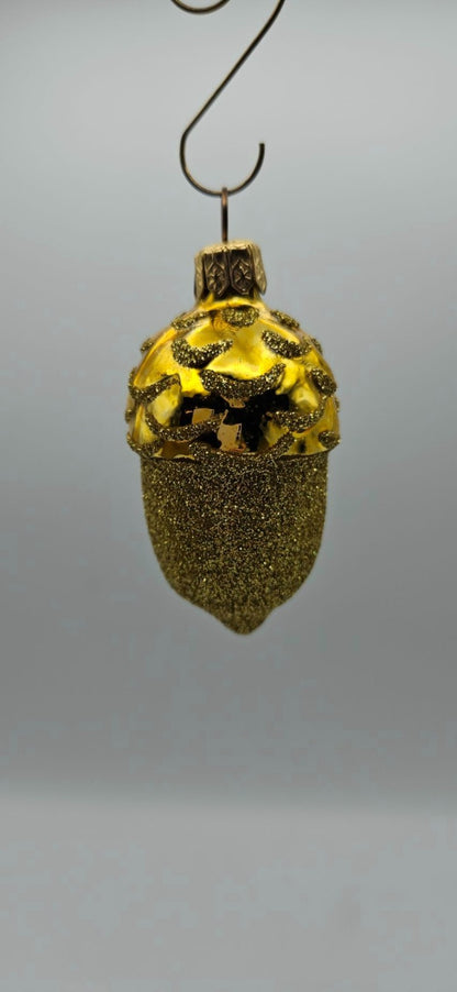 Patricia Breen Walk in the Woods Acorn Gold Fall Christmas Tree Ornament 965110