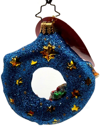 Christopher Radko Santa's Midnight Ride Gem Stars Christmas Ornament 101973912