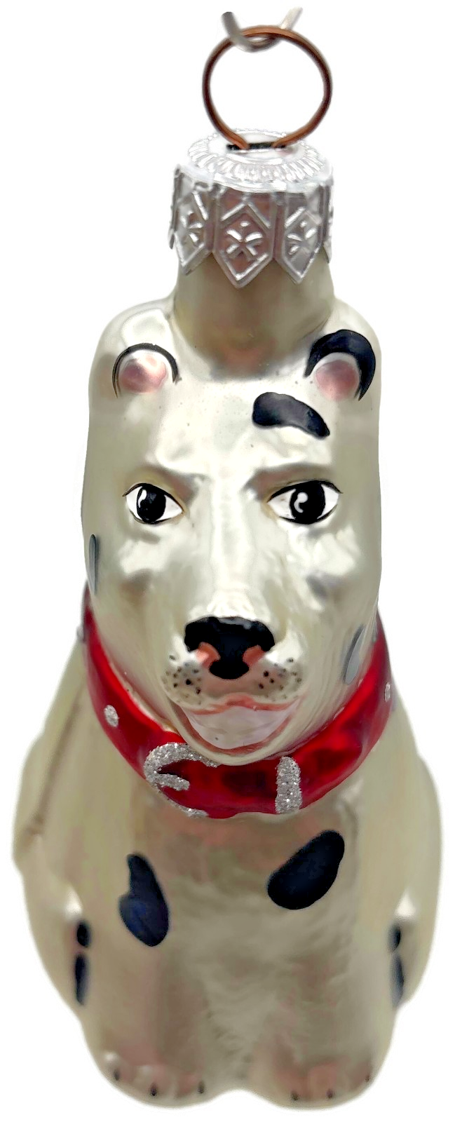 Patricia Breen Laughing Dog Pearl Hey Diddle Diddle Christmas Tree Ornament 94098
