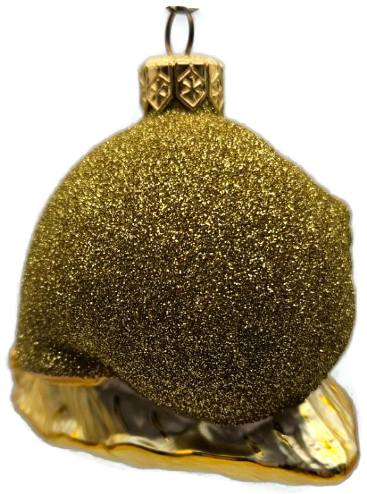 Patricia Breen Escargot Gold Glitter Snail Nautical Christmas Ornament 97126