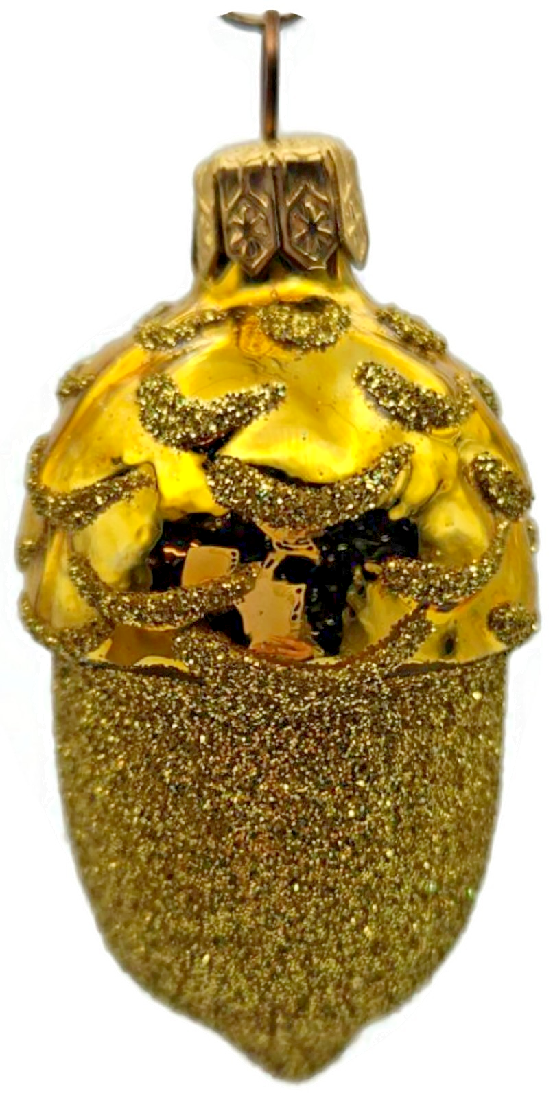 Patricia Breen Walk in the Woods Acorn Gold Fall Christmas Tree Ornament 96517