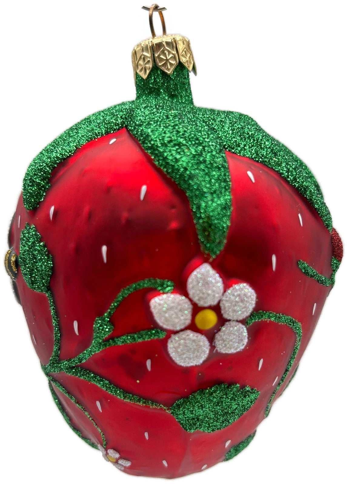 Patricia Breen Grande Strawberry Bees Fruit Red Spring Christmas Ornament 9800NM4