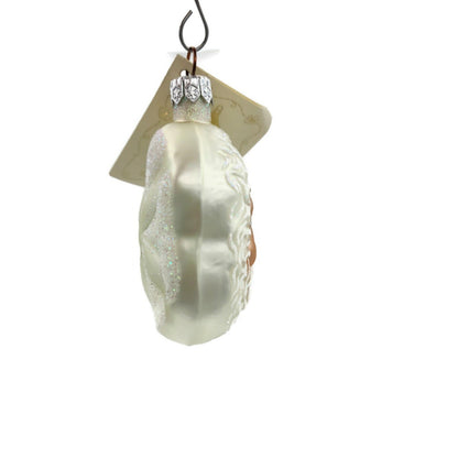 Patricia Breen Sand Dollar Santa Head Pearl Ver 4 Summer Nautical Ornament 99272